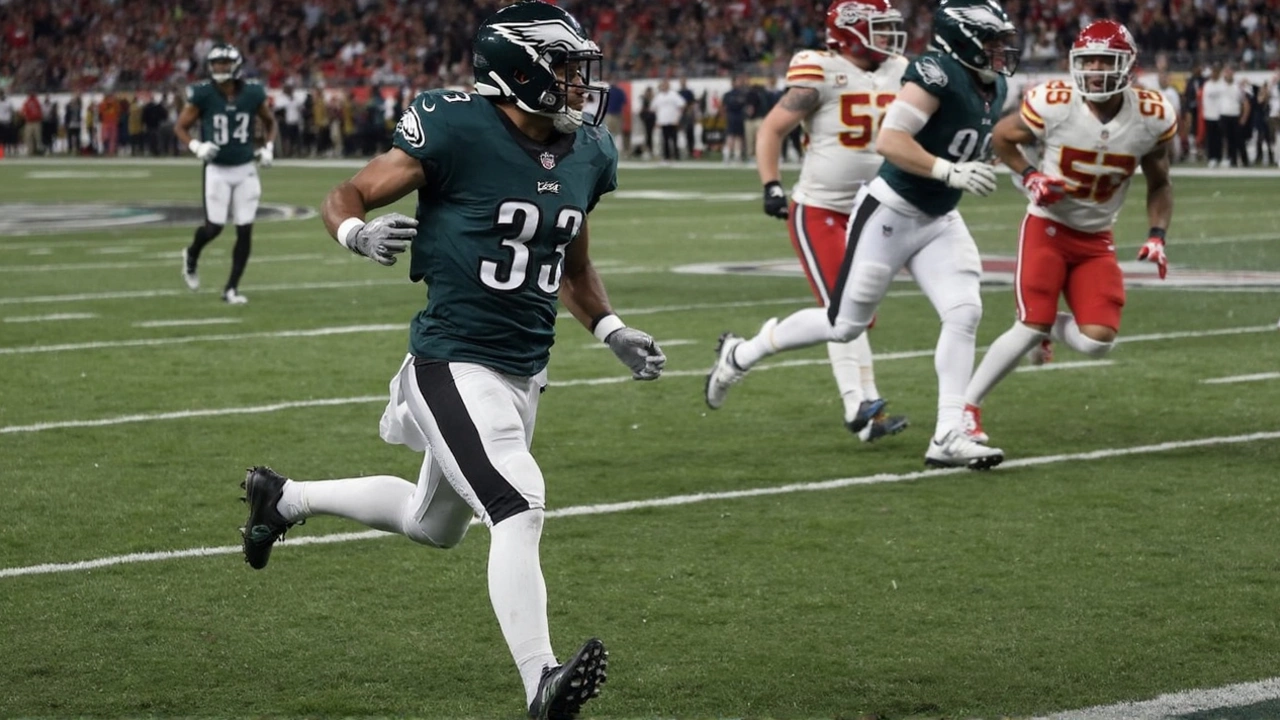 Eagles Rookie Cooper DeJean Delivers Birthday Pick-6 in Super Bowl LIX