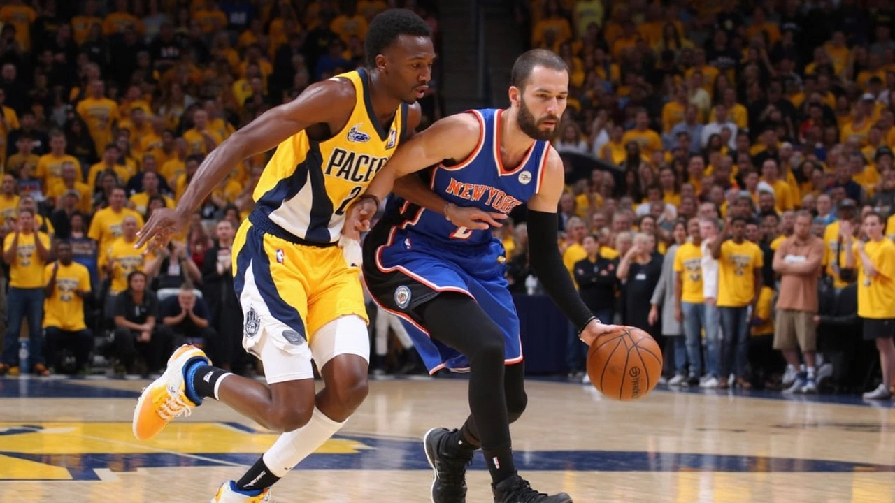 Pacers Outrun Knicks 130-121, Move Within One Win of NBA Finals