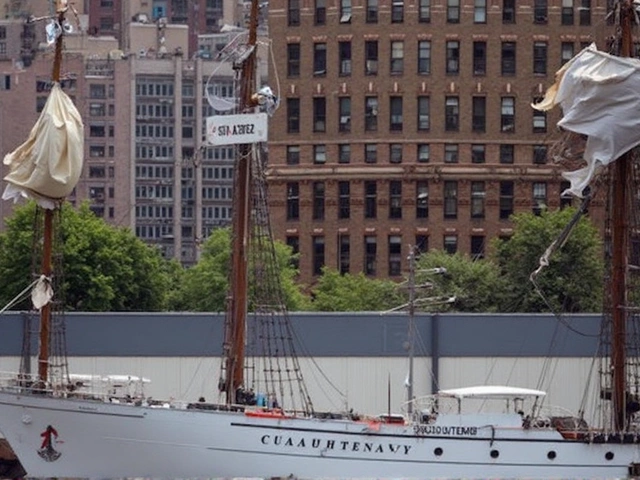 Mexican Navy Ship Cuauhtémoc Collides With Brooklyn Bridge During Farewell Display, Leaving Crew Devastated