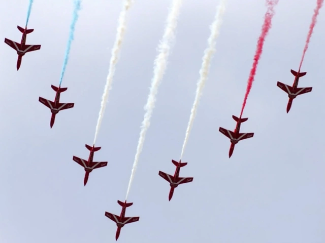 VE Day 2025: Red Arrows Headline Massive Nationwide RAF Flypast Route and Commemorative Events