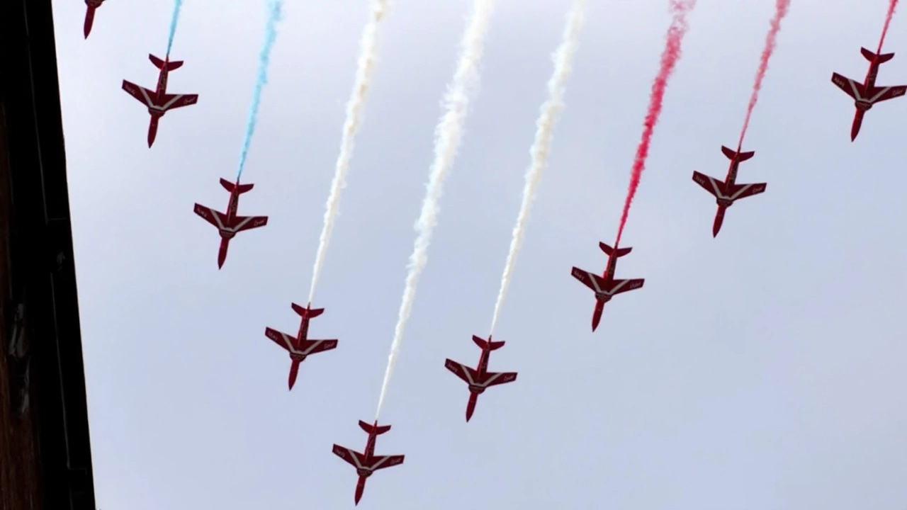 VE Day 2025: Red Arrows Headline Massive Nationwide RAF Flypast Route and Commemorative Events
