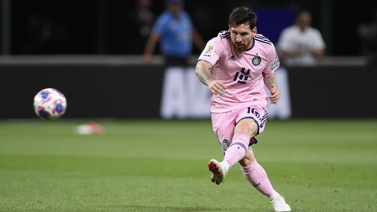 Messi’s Historic Double Secures Inter Miami’s 2-1 Win Over New England in Front of Massive Crowd