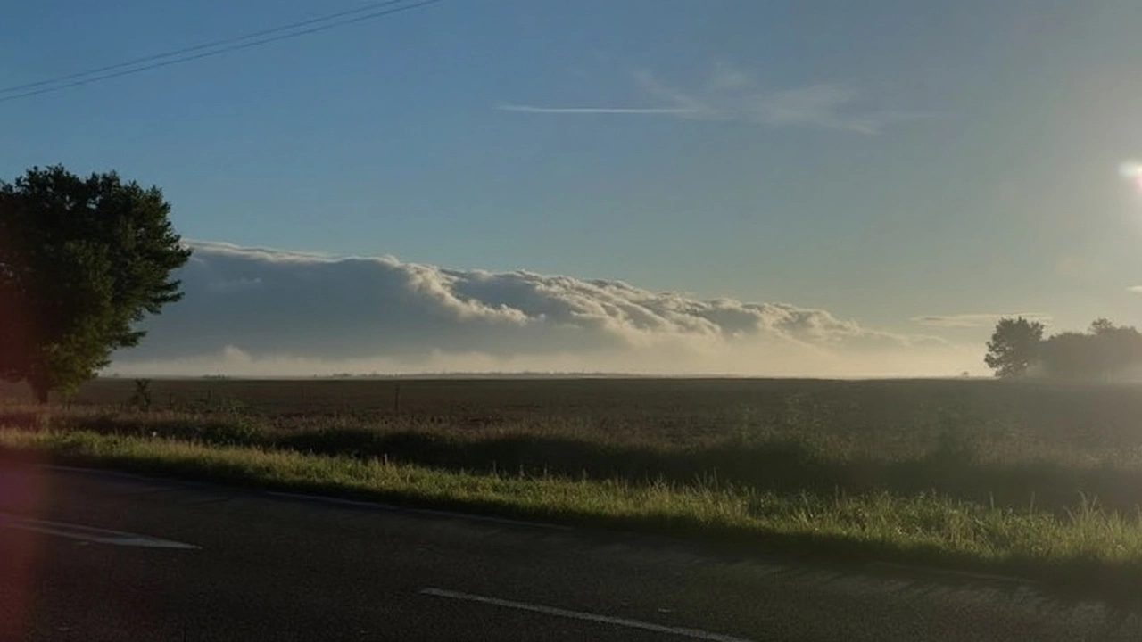 Rare Roll Cloud Spotted Over Central France Sparks Curiosity