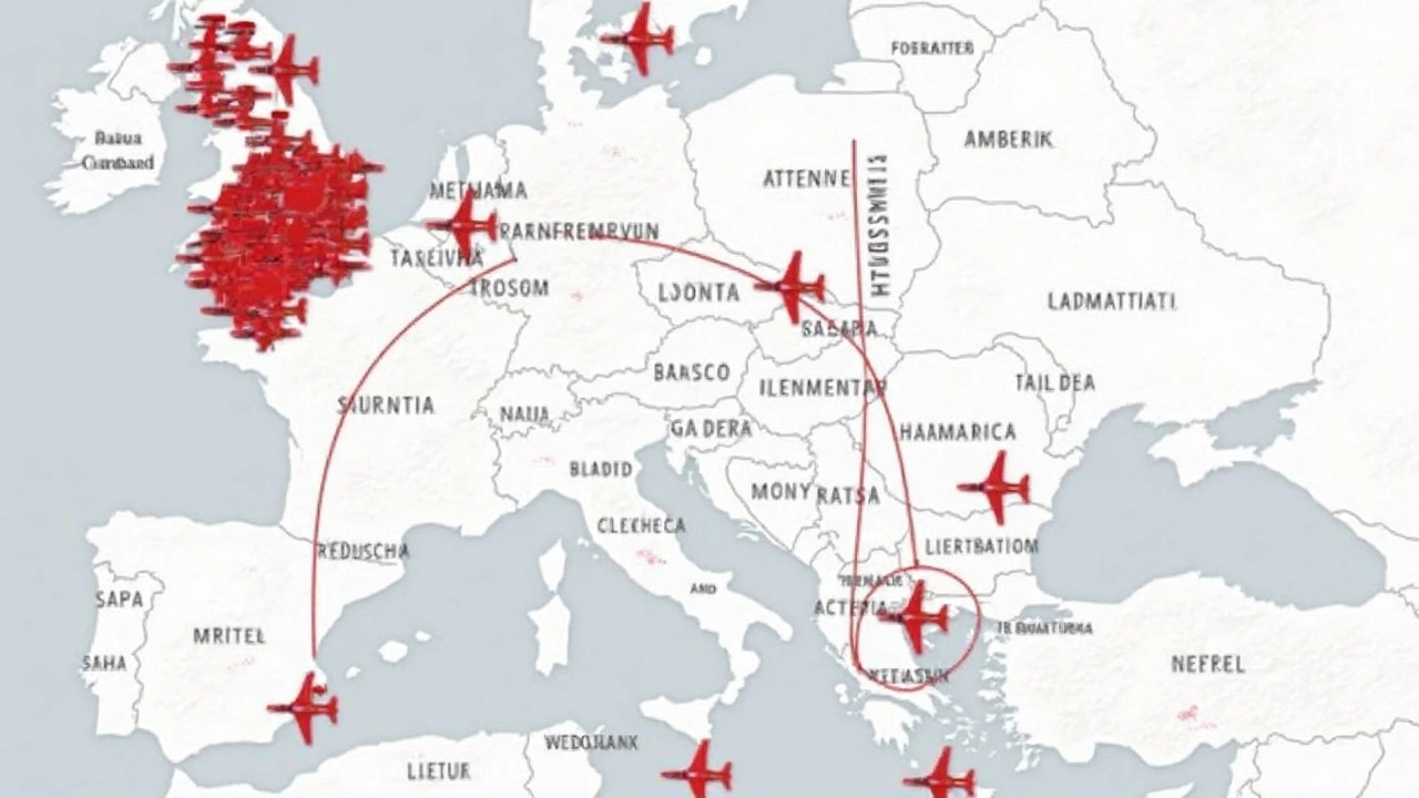 Red Arrows Flightpath 2025: Find Out When the Iconic Jets Will Soar Over Your Town