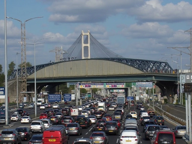 Dartford Crossing Crash: Car and Lorry Collision Sparks Bridge Closure and Traffic Chaos