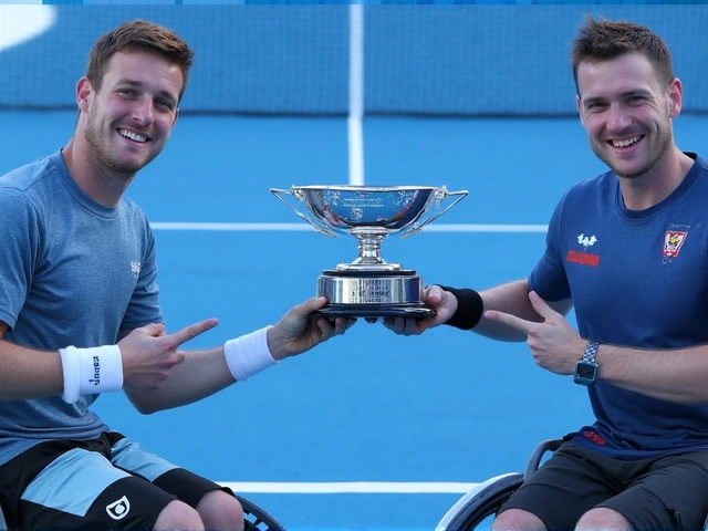 Hewett and Reid Clinch Sixth Straight Australian Open Men's Wheelchair Doubles Crown