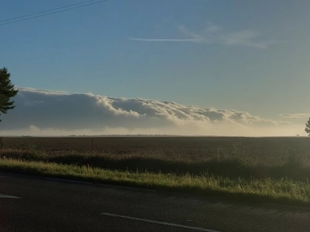 Rare Roll Cloud Spotted Over Central France Sparks Curiosity