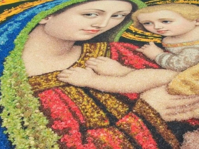 Rome’s Infiorata Storica Fills Via della Conciliazione with Color for Patron Saints’ Day