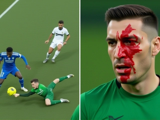 Vinicius Jr’s Knee Collision Sparks Fury as Elche Goalkeeper Iñaki Peña Suffers Bloody Nose Before Equalizer